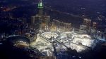 Terangnya Masjidil Haram Saat Jemaah Berburu Malam Lailatulqadar