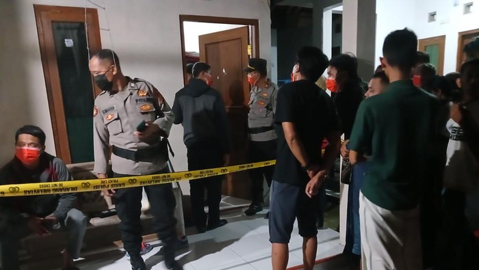 TKP penemuan jenazah mahasiswi tewas di kos Bantul, Minggu (31/3/2024) malam.