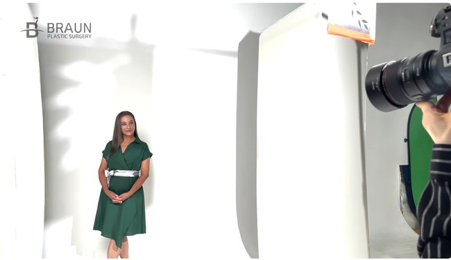 Prosedur dilakukan sekaligus dan dua hari setelahnya ia sudah mulai membuka perban.  Foto: YouTube BRAUN Plastic Surgery Korea