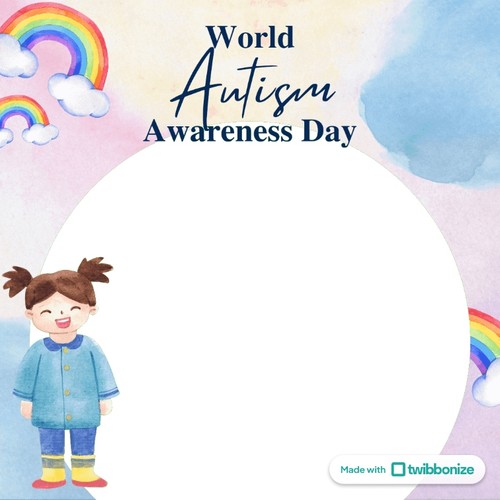 Twibbon Hari Peduli Autisme Sedunia 2024