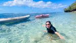 Pantai Gunung Payung, yang Berair Tenang di Samudra Hindia