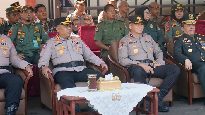 Upacara penutupan pendidikan dan latihan pembentukan reguler Polisi Kehutanan (Polhut) tahun 2024 resmi ditutup. (dok Ist)