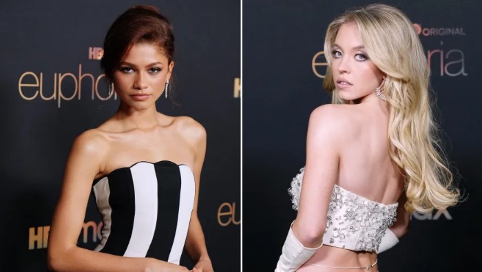 Zendaya dan Sydney Sweeney Zendaya dan Sydney Sweeney