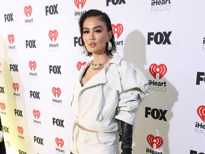 Agnez Mo menghadiri iHeartRadio Music Awards 2024 di Dolby Theater di Los Angeles, California pada 01 April 2024.
