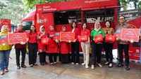 Proses pendistribusian akan berlangsung dari 13 Maret hingga 8 April 2024. Proses pendistribusian dilakukan secara terjadwal dengan menggunakan 8 unit mobil pangan (food truck) di lebih dari 110 titik distribusi, mencakup 8 provinsi, termasuk Sumatera Selatan, Sumatra Utara, Sulawesi Selatan, Jawa Barat, DIY, Jawa Timur, Banten, dan DKI Jakarta. 