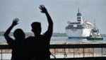 Suasana Arus Mudik di Pelabuhan Belawan H-8 Lebaran