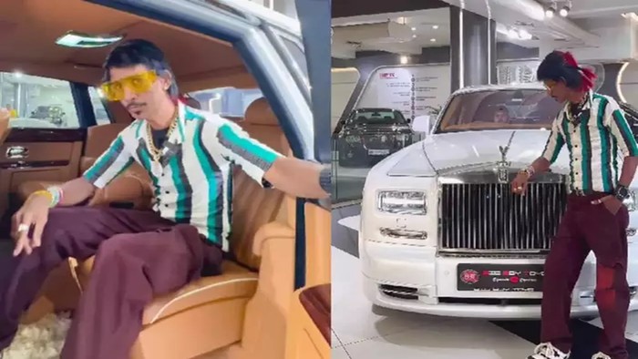 Berpose Depan Mobil Rolls Royce, Penjual Teh di India Ini Kena Hujatan