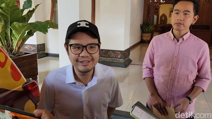 Bos Persis Solo, Kevin Nugroho di Balai Kota Solo, Selasa (2/4/2024).