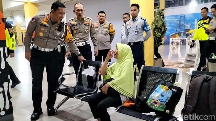 Dirlantas Polda Jatim Cek Kesiapan Sarana Terminal Purabaya