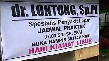 Spesialis dr Lontong. Foto: TikTok/@_chocochocy
