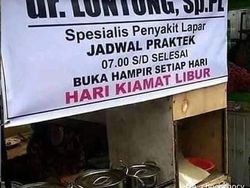 Deretan Foto Tulisan Bikin Ngakak Banget, Ada Sisitipi