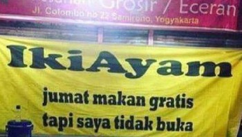 Jumat makan gratis... Foto: TikTok/@_chocochocy