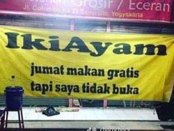 Deretan Foto Tulisan Bikin Ngakak Banget, Ada Sisitipi