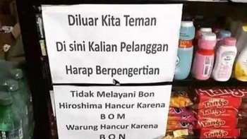 Risalah Bon dan Bom. Foto: TikTok/@_chocochocy