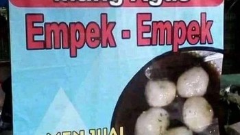 Warung Mang Agus jual empek-empek atau tanaman hias? Foto: TikTok/@_chocochocy