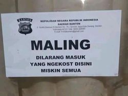 Deretan Foto Tulisan Bikin Ngakak Banget, Ada Sisitipi