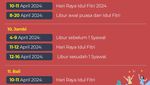 Infografis: Jadwal Libur Lebaran 2024 buat Siswa SD-SMP-SMA di Indonesia