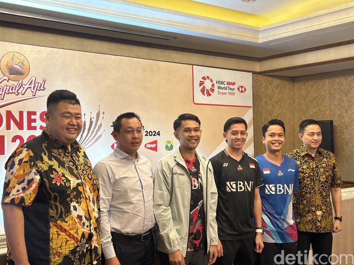 Jumpa Pers Indonesia Open 2024