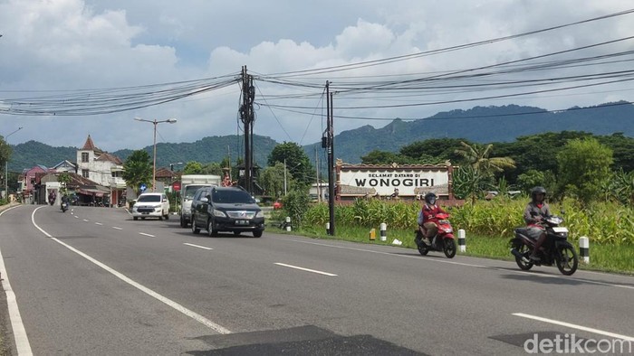 Kawasan Jalan Raya Wonogiri-Sukoharjo.