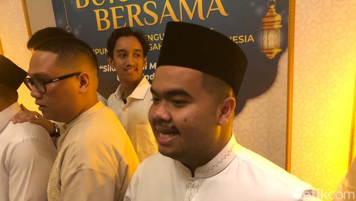 Ketua Pelaksana bukber HIPMI, Yoshua Sirait (Mulia Budi/detikcom)