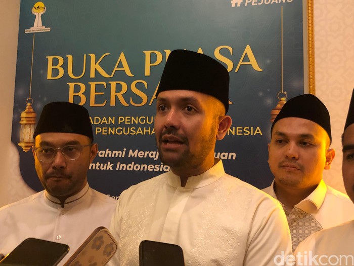 Ketua Umum BPP HIPMI Akbar H Buchari (Mulia Budi/detikcom)