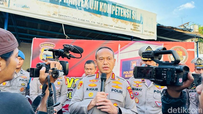 Kapolrestabes Makassar Kombes Mokhamad Ngajib.