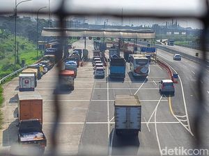 H-8 Lebaran, Pemudik Belum Terlihat di Exit Tol Cileunyi