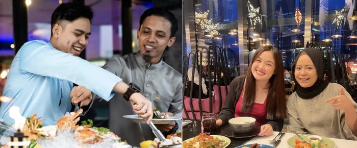 Menghormati Muslim, Pelanggan China Ini Baru Makan Usai Azan Magrib