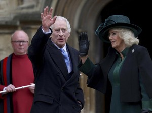 Momen Kemunculan Pertama Raja Charles III di Publik usai Didiagnosis Kanker