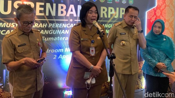 Musrenbang Sumsel menyusun RPJPD 2025-2045 di Hotel Novotel.