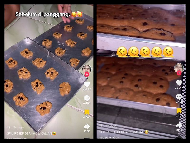 Ngakak! 5 Kue Kering Buatan Netizen Ini Tampilannya Zonk