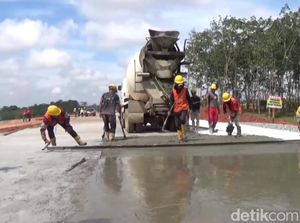 Jalan Tol Bayung Lencir-Tempino Belum Dioperasikan saat Mudik