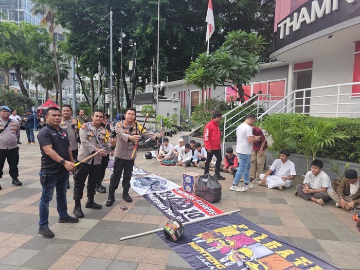 Polisi amankan remaja konvoi saat buka puasa di Jakarta Pusat (dok.istimewa)