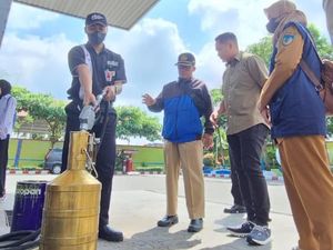 Polisi Kota Kediri Wanti-wanti Agar SPBU Tak Curang Selama Mudik Lebaran