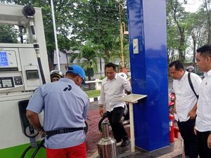 Polisi Bakal Tindak SPBU di Mojokerto yang Curang Saat Layani Mudik Lebaran