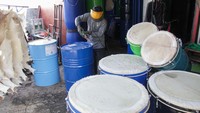 Beduk ini dijual dengan harga Rp 450 ribu untuk ukuran kecil dan Rp 850 ribu untuk ukuran besar.