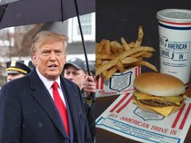 Saat ke Long-Island, Donald Trump Beli Burger Rp 3,1 Juta!