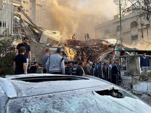 Rudal Israel Hantam Konsulat Iran di Suriah, Korban Tewas Jadi 11 Orang