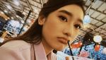 Serunya Amanda Caesa, Anak Parto Saat Cicip Hot Pot dan Belanja Buah