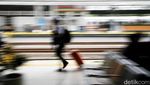 Stasiun Pasar Senen Bergeliat, 19.979 Penumpang Berangkat Mudik