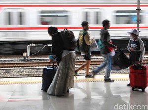 KAI Sebut Jumlah Pemudik Meningkat hingga 10% di Lebaran Tahun Ini