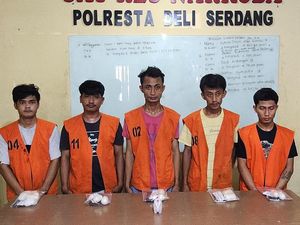 Aksi 5 Pria Masukkan Sabu ke Anus demi Kelabui Petugas di Kualanamu
