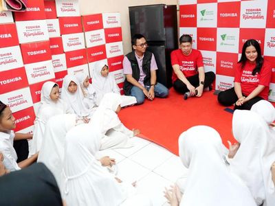 Tebar Sembako ke Panti Asuhan, Berbagi kebaikan di Bulan Ramadan