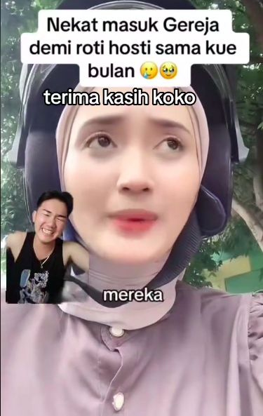 Wanita Muslim Dikecam karena Nekat Cari Roti Hosti di Gereja