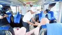 Para pemudik akan diantar ke kampung halaman di 9 kota tujuan. 
