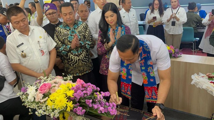 AHY Resmikan Gedung Kantor Pertanahan Kota Administrasi Jakarta Selatan