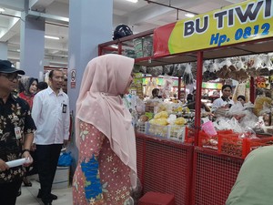 Jelang Lebaran, Pemkab Klaten Cek Komoditas Pangan di Pasar Gedhe