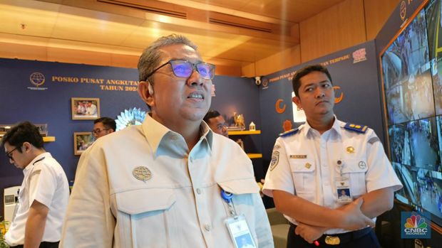 Direktur Jenderal Perkeretaapian Risal Wasal. (CNBC Indonesia/Ferry Sandi)