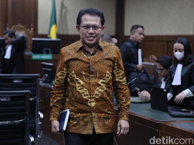 Ekspresi Hasbi Hasan Divonis 6 Tahun Penjara Kasus Pengurusan Perkara MA