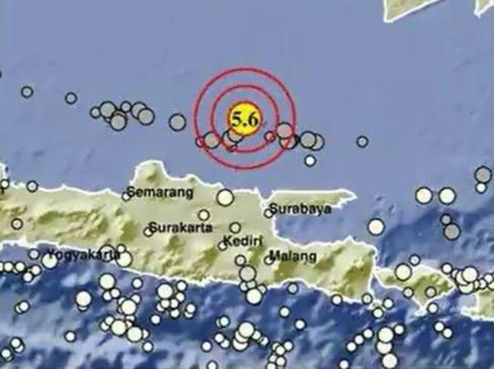 gempa bawean M 5,6